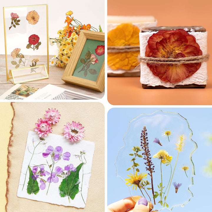 Flower Press Kit, Craft Kits 11"X11" 10 Layers Wooden Flower Pressing Kit for Crafts Pressed Flowers and Plant for DIY Art, Preservation for Bookmark Frame Wedding Flower Drying