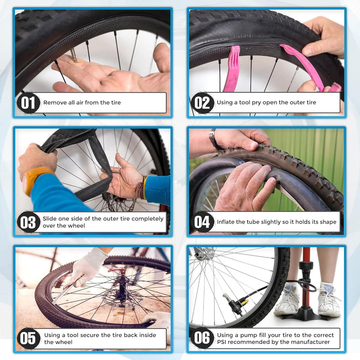 2 Inner Tube Tire Replacements 16" X 1.5/1.75/1.95/2.125 for Jogging Stroller - Compatible W/All Brands: Bob Revolution Flex/Pro/Se/Su, Graco, Go Jogging, Thule Urban Glide & More by -Usa