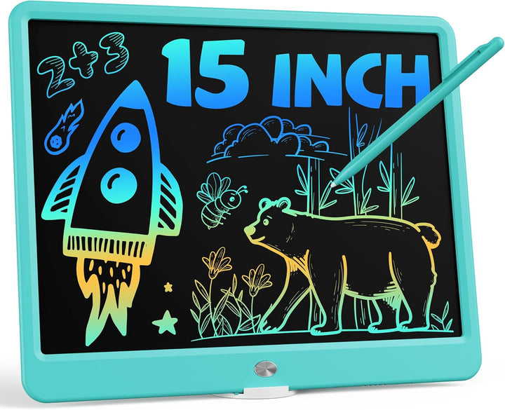 Toys for 3-6 Years Old Girls Boys, LCD Writing Tablet 10 Inch Doodle Board, Electronic Drawing Pads, Educational Birthday Gift for 3 4 5 6 7 8 Years Old Kids Toddler (Blue)