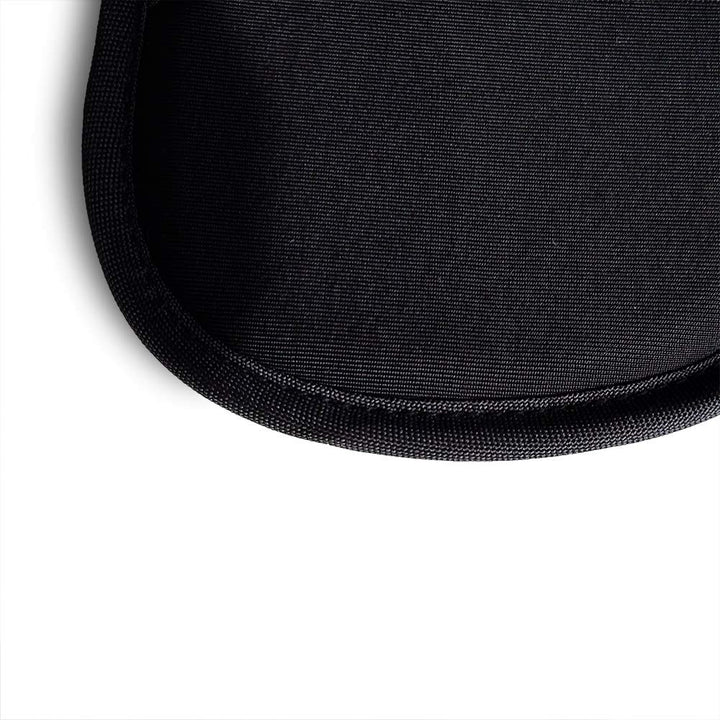 Baby Stroller Seatbelt Crotch Cushion Black 2 Piece, Universal Pram Belt Pads for Newborns Infants Kids, Pushchair Seat Belt Crotch Covers