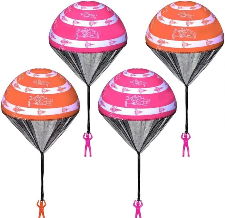 Parachute Toy for Kids, Outdoor Toys Flying Parachute Men, inside & outside Toys for or 3 4 5 6 7 8 9 10 11 12 Year Old, Thanksgiving Day for Boy Girl 4-8 Year Old, Unique Boys Party Favors