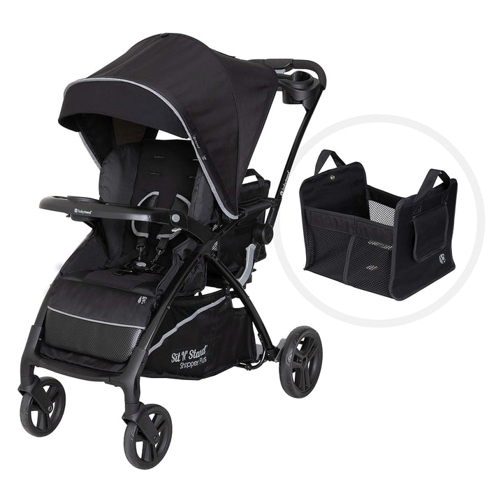 Sit N' Stand® Double 2.0 Stroller, Madrid Black
