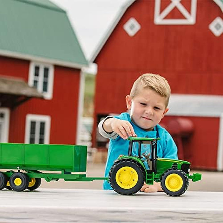 John Deere Big Farm Tractor with Wagon