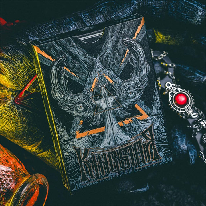 Cthulhu Mythos Yellow Sign H.P. Lovecraft Poker Cards Mythos King in Yellow Poker Collection Tarot Card Playing Cards Magic Party Game Cards for Men and Women