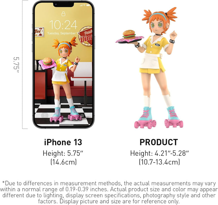 Peach Riot Rush Hour Series Figures Blind Box Figures, Random Design Action Figures Collectible Toys Home Decorations, Holiday Birthday Gifts for Girls and Boys, Single Box