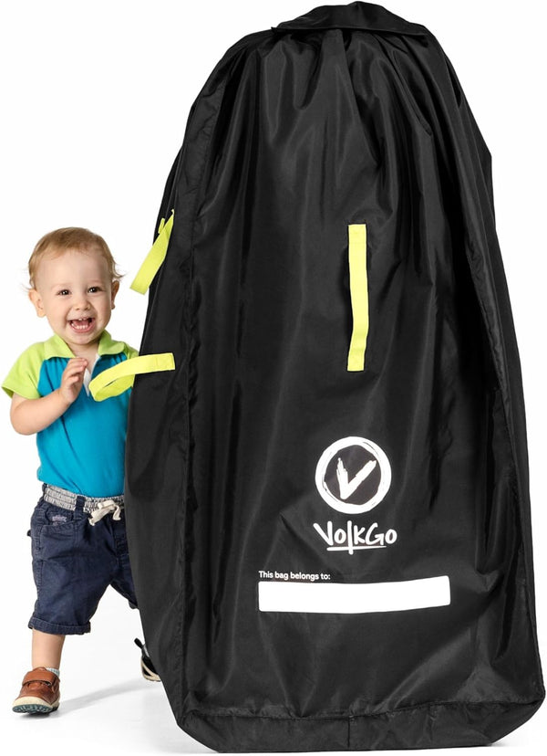 Extra Large Stroller Bag for Airplane with Padded Backpack Shoulder Straps, Double Stroller Cover for Air Travel, Jogger & Carrier - Fits Large Sizes, Gate Check Bag, Waterproof Travel Cover.