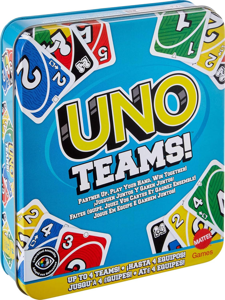 UNO Card Game in a Collectible Storage Tin for Kids, Adults, Families, Parties & Travel, 2 to 10 Players (Amazon Exclusive) (Amazon Exclusive)