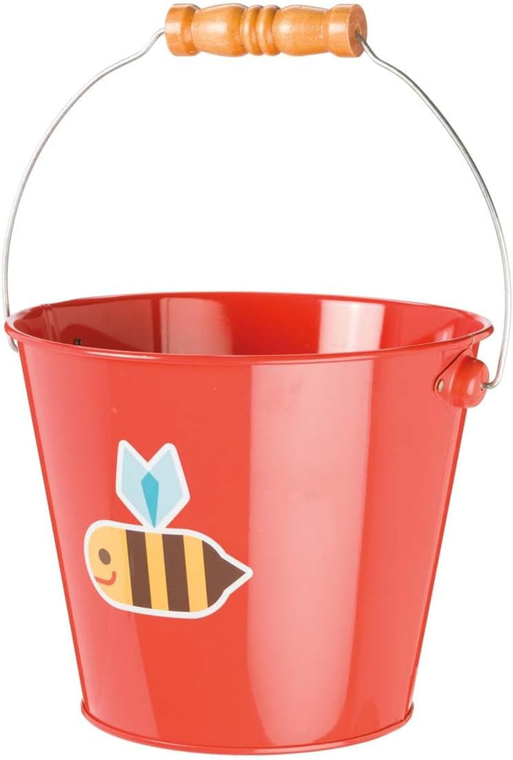 Beetle & Bee Build a Bird Bungalow - DIY Kid Art Craft Outdoor Birdhouse Kit, House Painting Kit for Kids, Hardware Glue Included- 4 Paints, 1 Brush, 7 Wooden Pcs, Chain for Tree Hanging Age 5+