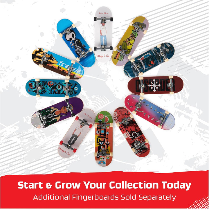 TECH DECK, Spongebob Sk8Shop Fingerboard Bonus Pack, Collectible and Customizable Mini Skateboards, Kids Toys for Ages 6 and Up