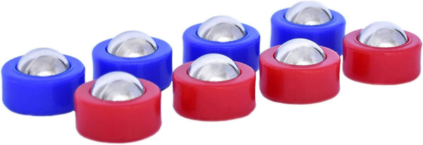 Shuffle Board Mini Roller Replacement Set of 8 Rollers