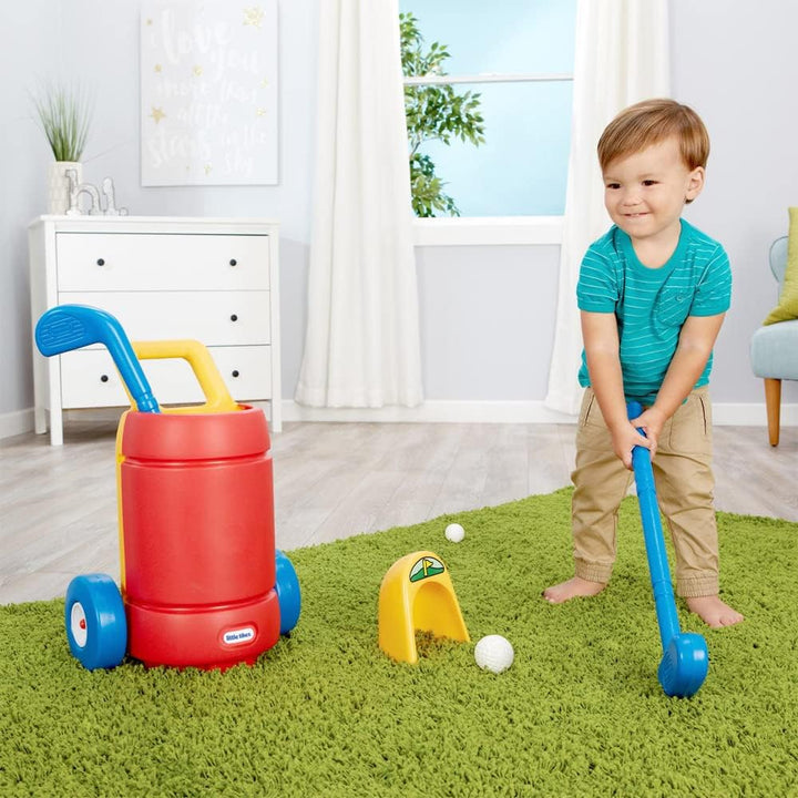 Totsports Easy Hit Golf Set + 3 Balls + 2 Clubs