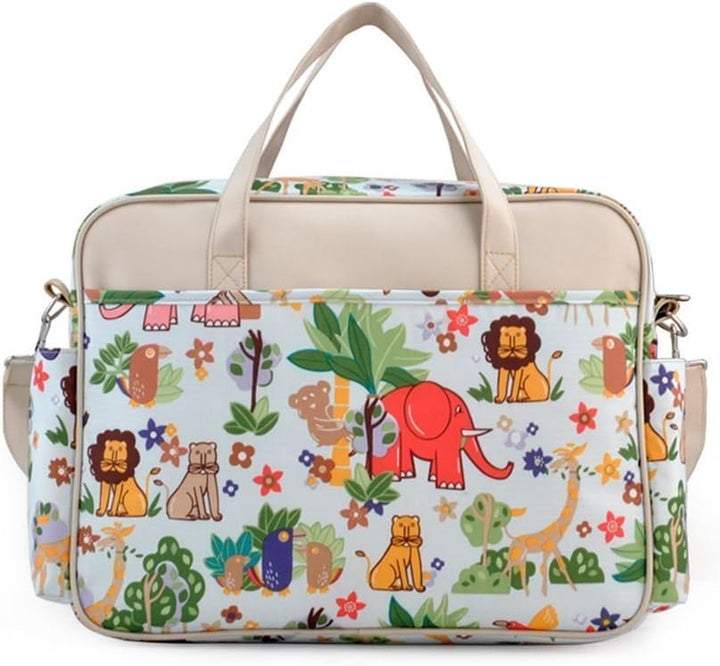 Mummy Shoulder Bag Diaper Bag Chic Nappy Changing Bag Tote/Messenger Style Large with Changing Mat, Adjustable Straps