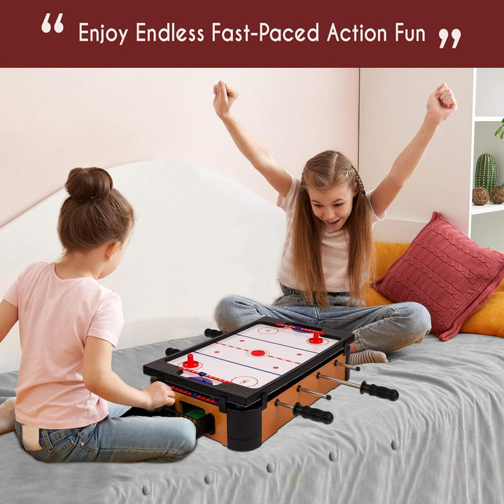 Hockey Table, Mini Table Games for Kids, Arcade Game for Boys & Girls, Great Gift Fro Children Ages 3+