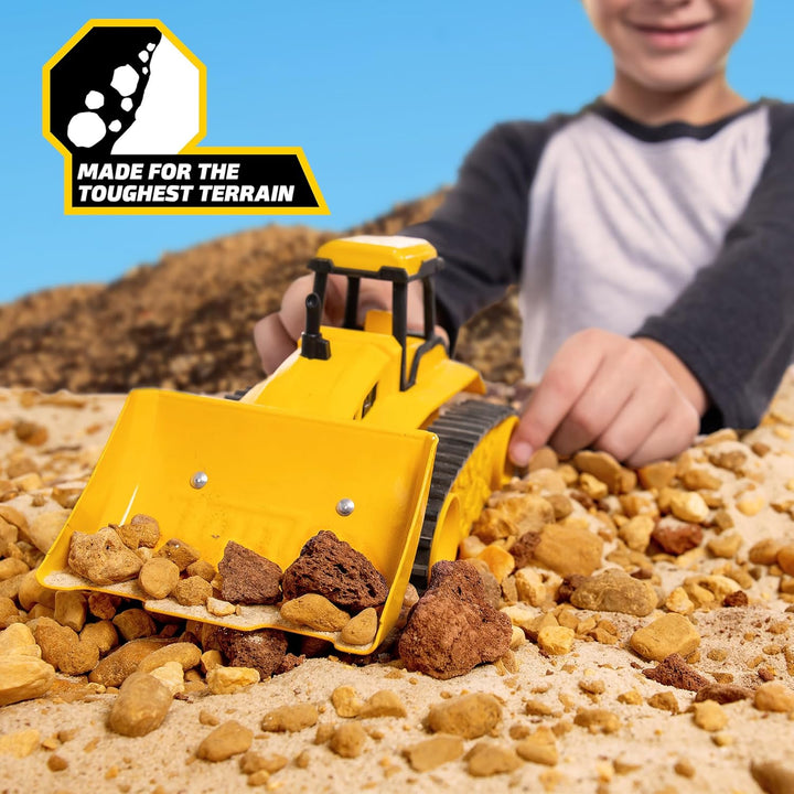 - Steel Classics Giga Series - Dump Truck & Bulldozer, 2-Pack