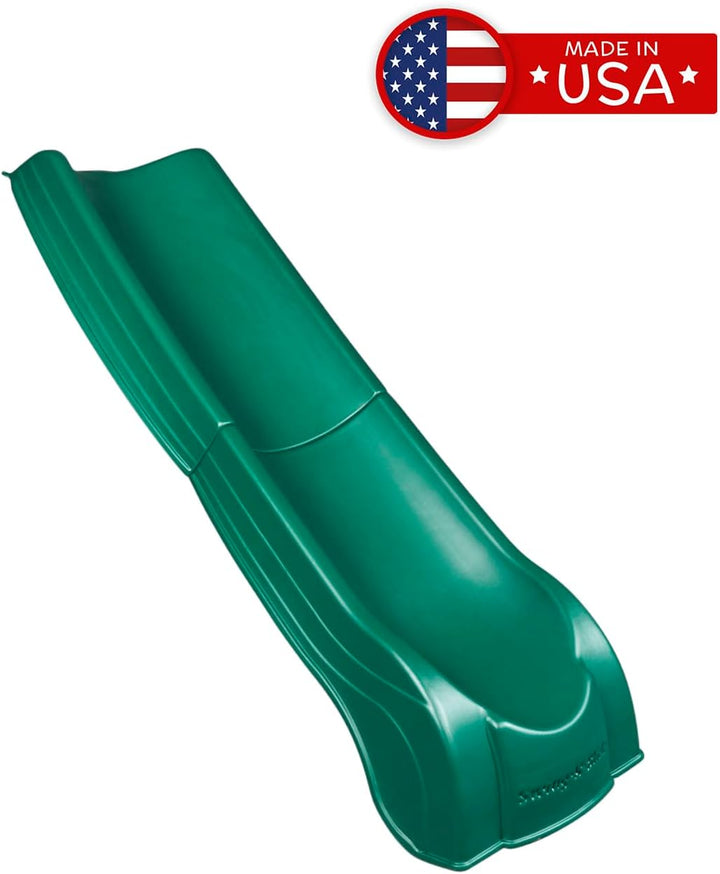 Swing N Slide Summit Slide - Green ,84" X 21" X7.5"