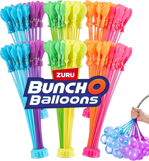 Tropical Party (6 Pack) by , 200+ Rapid-Filling Self-Sealing Tropical Colored Water Balloons for Outdoor Family, Friends, Children Summer Fun (6 Pack)