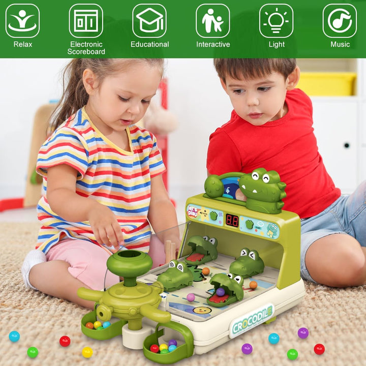 Pinball Machine for Kid, Toddler Dinosaur Board Games, Educational Interactive Electronic Toys Birthday Gift for Boy and Girl Ages 3+