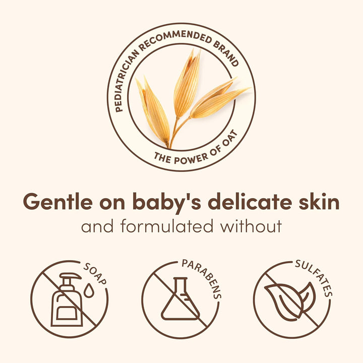 Welcome Little One Gift Set, Baby Skincare Set with Nourishing Baby Body Wash & Shampoo, Calming Bath Wash, All over Baby Wipes, Daily Moisturizing Lotion, & Baby Balm, 5 Items