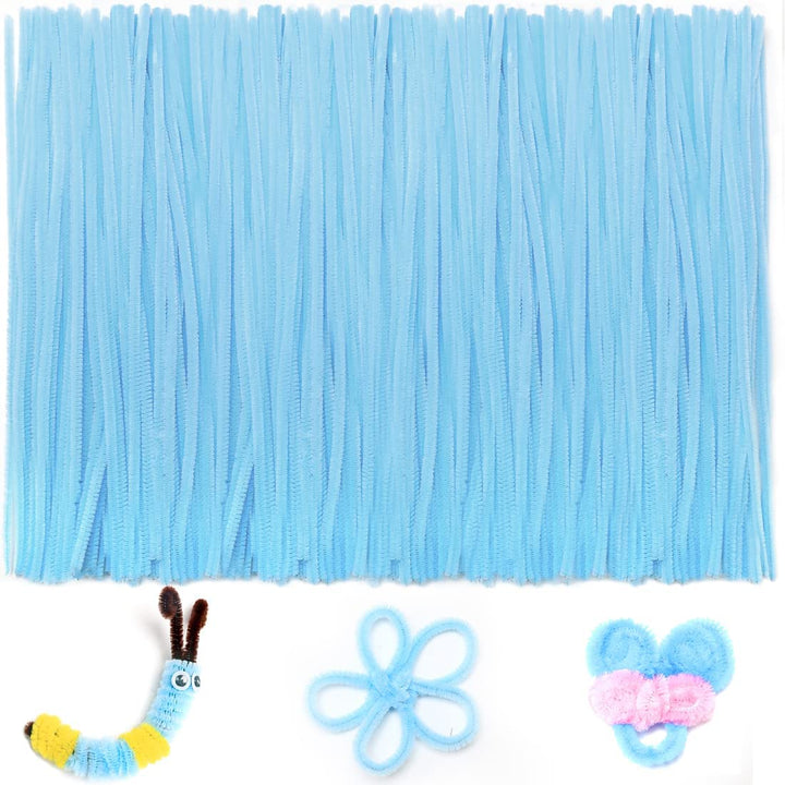 200Pcs 20Colors, Pipe Cleaners, Chenille Stems, Pipe Cleaners for Crafts, Pipe Cleaner Crafts, Art and Craft Supplies