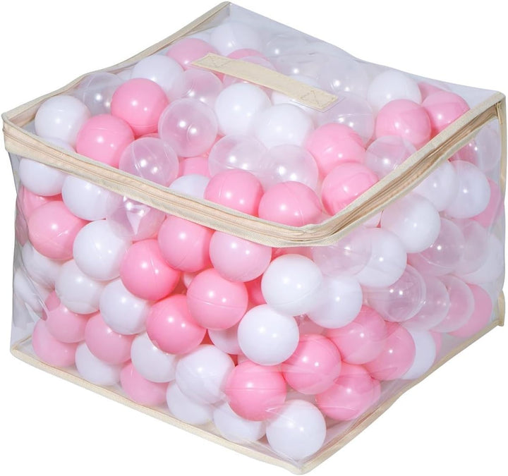 Ball Pit Balls for Toddlers, BPA Free Crush Proof Plastic Toy Balls for Ball Pit, Children'S Pool Water Toys, Macaron Ocean Balls for Play Tent 2.15 Inch Pack of 100…