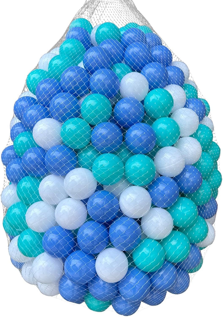 200/500/1000/2000 Count Plastic Soft Plastic Ball Pit Balls Colorful Play Pit Balls for Pet Dogs Ball Pit 2.2" Large Phthalate Free Bpa Free Balls for Toddlers 1-3 Baby Kids