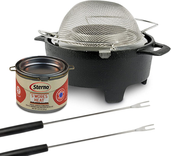 S'Mores Maker Jr Kit Smores Station - Tabletop Smores Maker for Indoor & Outdoor Use, Smores Kit with S'Mores Heat Fuel - Tabletop Smores Kit for Kids & Adults - 5-Piece Smores Making Kit