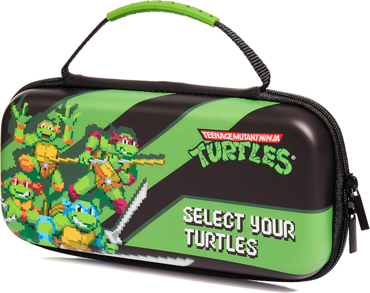 the Grinch Christmas Hard Shell Travel Case for Nintendo Switch and OLED Model Console - Fits 10 Games and Switch Accessories