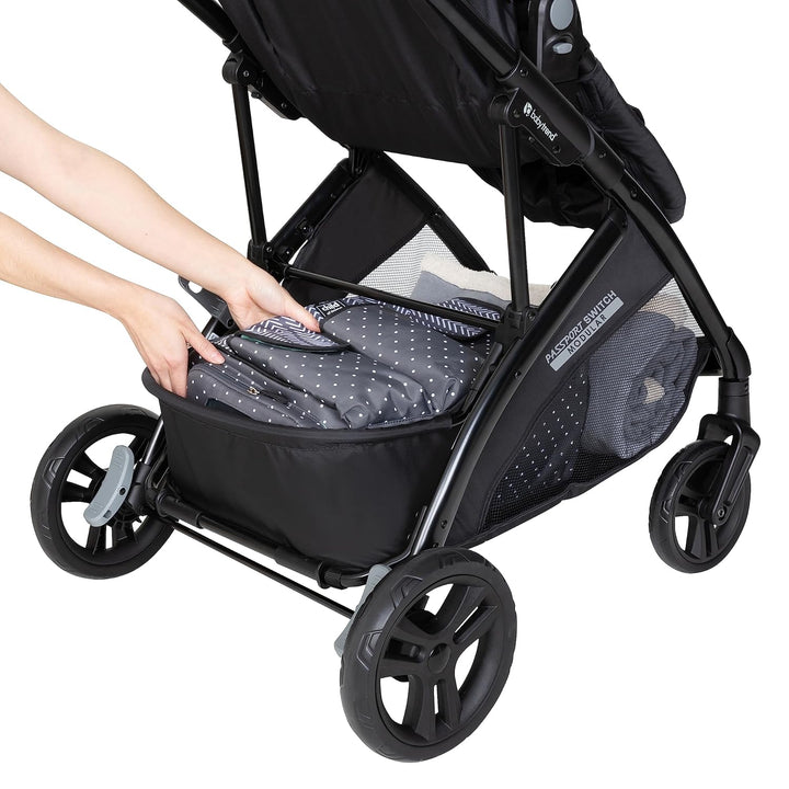 Passport® Switch 6-In-1 Modular Stroller Travel System with Ez-Lift™ plus Infant Car Seat, Dash Black