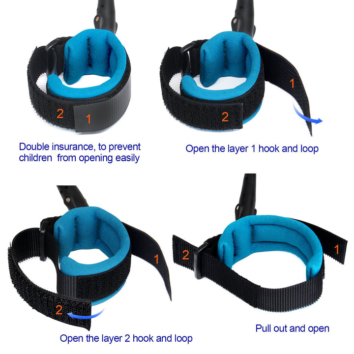 anti Lost Wrist Link Safety Wrist Link for Toddlers, Babies & Kids