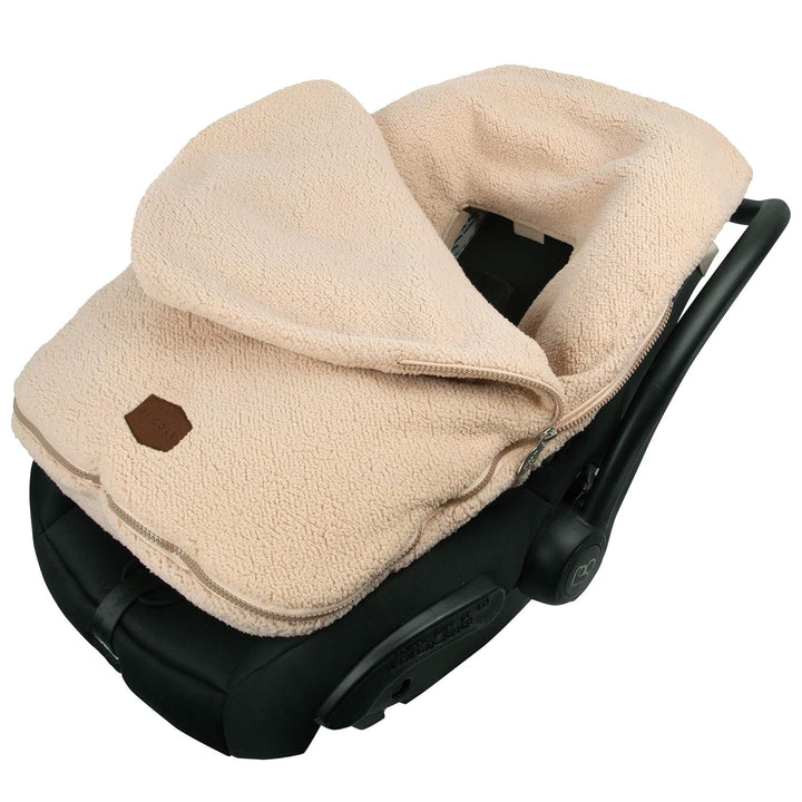 Cole Bundle Me Winter Baby Car Seat Cover and Bunting Bag - Sherpa Lined Infant Car Seat and Baby Carrier Cover - Cozy Winter Baby Car Seat Covers - Original Shearling