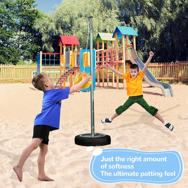 Tetherball, 2 Set in 1 Tether Balls and Rope Set,Replacement Tetherball for Adults Backyard Outdoors