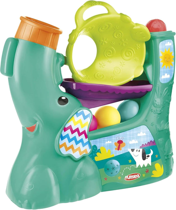 Chase 'N Go Ball Popper Toy for Active Babies and Toddlers with 4 Colorful Balls for Boys Girls and Kids Ages 9, 10, 11, 12 Months and Up