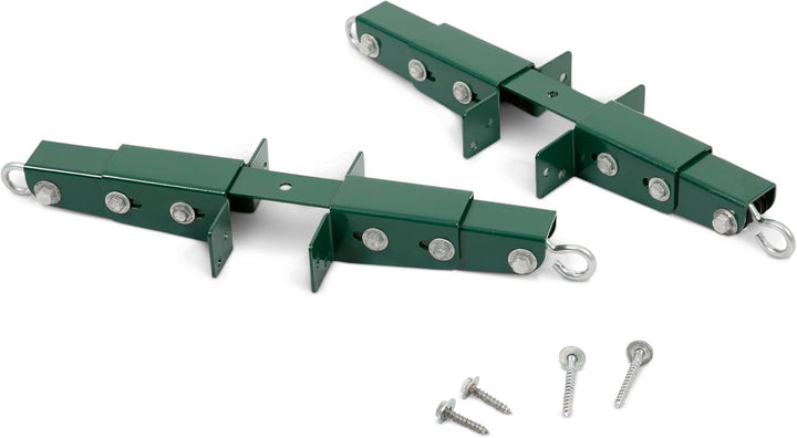 11-4026-P Adjustable Glider Brackets for Swing Sets (Pair), Green