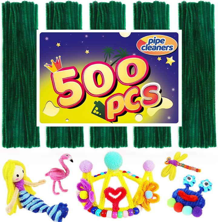 Pipe Cleaners, Pipe Cleaners Craft, Arts and Crafts, Crafts, Craft Supplies, Art Supplies (200 Multi-Color Pipe Cleaners)…