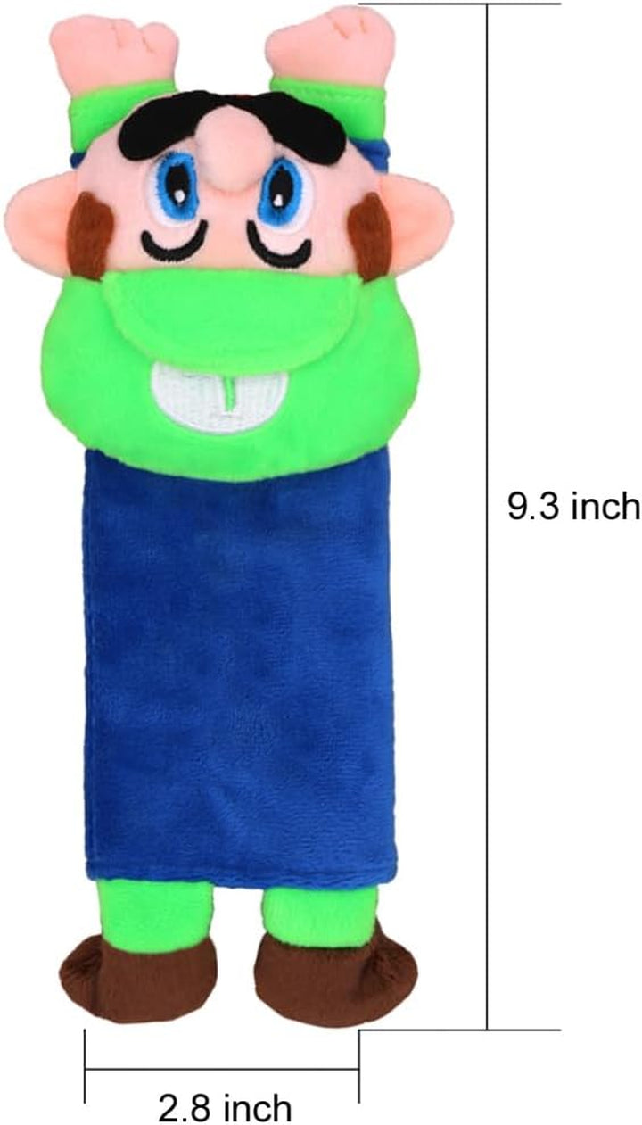Car Seat Belt Covers for Kids-Cute Plush Safty Belt Protector Cushions Shoulder Pads, School Bag Strap Covers, Baby Carriage Strap Covers, 2 Pieces