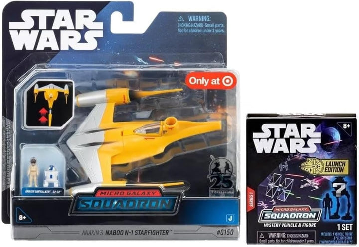 Micro Galaxy Squadron Combo Pack Bundle with 1 Series Blind Box (Gungan Bongo Submarine Episode 1 Collection)