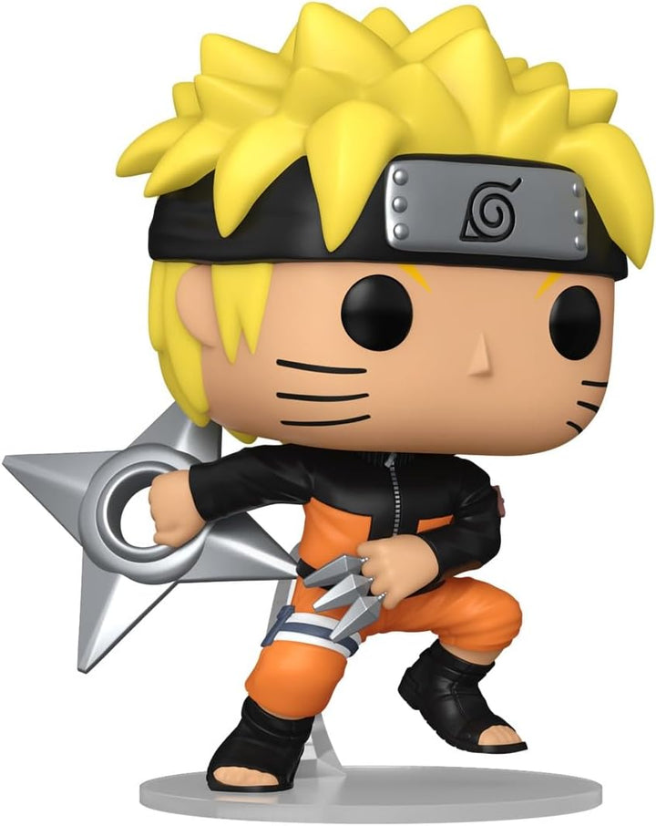 POP Animation: Naruto Shippuden - Naruto - (Shrkn) - 1/6 Odds for Rare Chase Variant - Metallic - Collectable Vinyl Figure - Gift Idea - Official Merchandise - for Kids & Adults