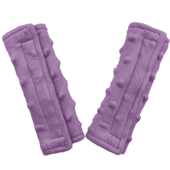 Baby Car Seat Neck Cover, Car Seat Strap Cover, Seat Belt Cushions Pads, Shoulder Strap Protectors, Reversible Pram Harness Covers in Minky Dinosaur, Baby Neck Pad Protector