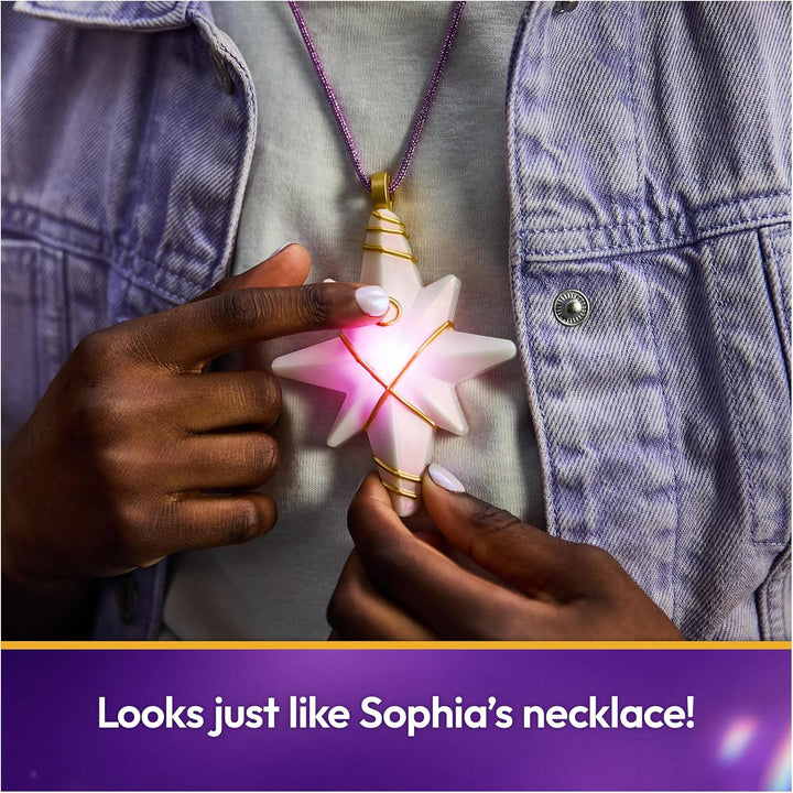 , Sophia’S Light up Necklace & Glitter Ring for Girls Pretend Play & Dress Up, Dolls & Unicorn Toys for Girls Ages 4 and Up