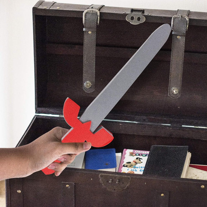 Assorted Foam Toy Swords for Children with Different Designs Including Ninja, Pirate, Warrior, and Viking (8 Pack)