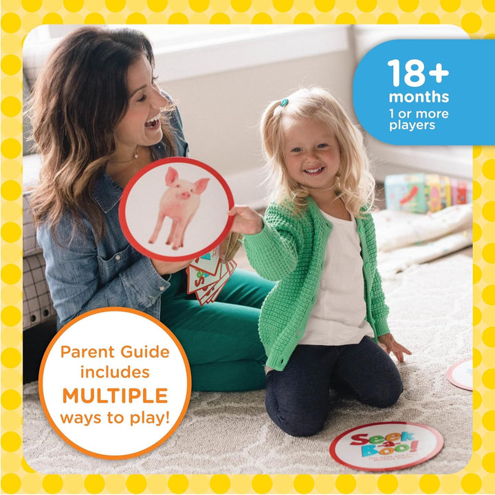 Seek-A-Boo Seek and Find Memory Game and Toddler Flash Cards Matching Game