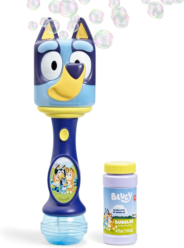 Disney Minnie Mouse Light and Sound Musical Bubble Wand, Includes Bubble Solution, Plastic, Multi (2051)