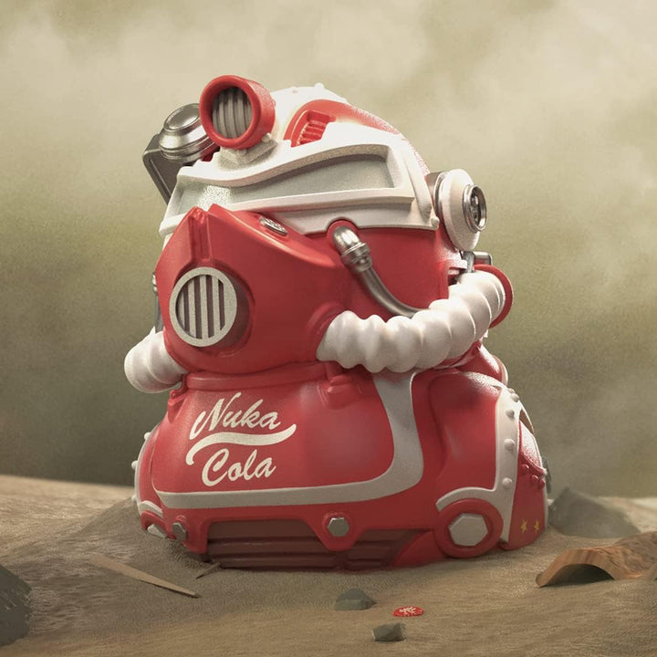 Boxed Edition Nuka Cola T-51 Collectable Vinyl Rubber Duck Figure - Official Fallout Merchandise - Thriller TV & Video Games