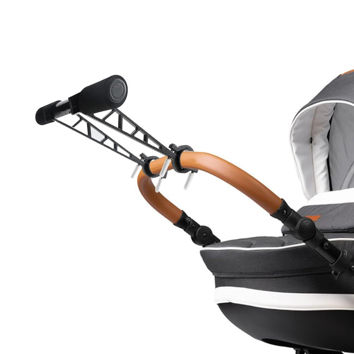 Stroll Handle Extension Bar,Stroll in Comfort with Our Universal Stroller Handle Extender - Fits All Types of Strollers, Easy to Install, Extends Handle by 5.5 Inches - Perfect for Busy Parents