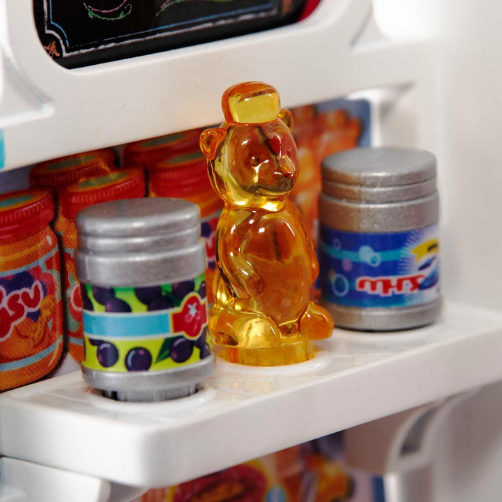 Doll & Playset, Supermarket with 25 Grocery Store-Themed Accessories Including Food, Check-Out Counter & Shelves