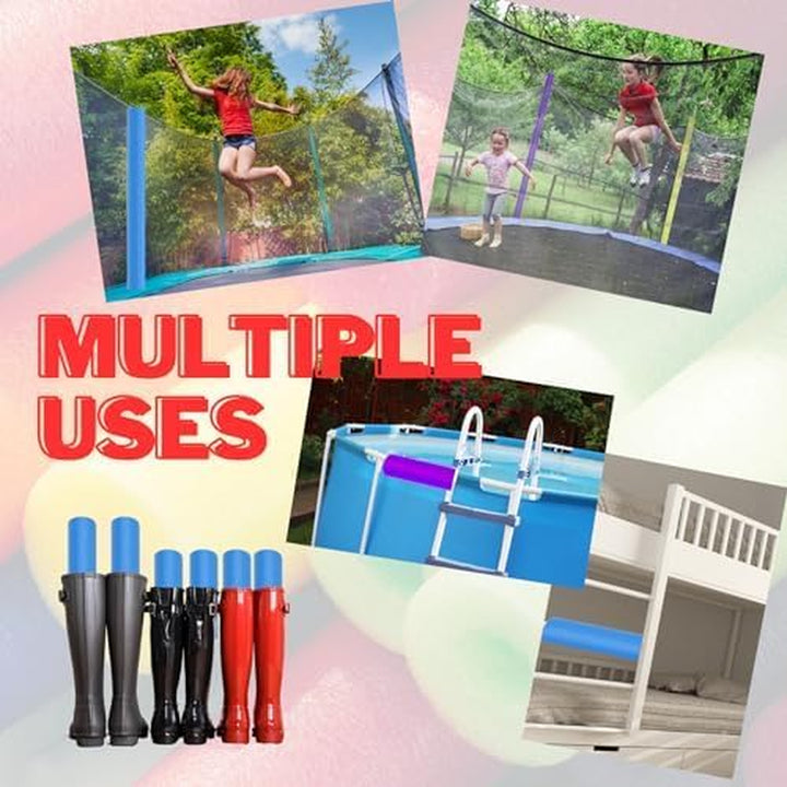 Pool Swim Noodle,  6 Pack 52 Inch Hollow Foam Pool Swim Noodle, Bright Foam Noodles for Swimming, Floating and Craft Projects