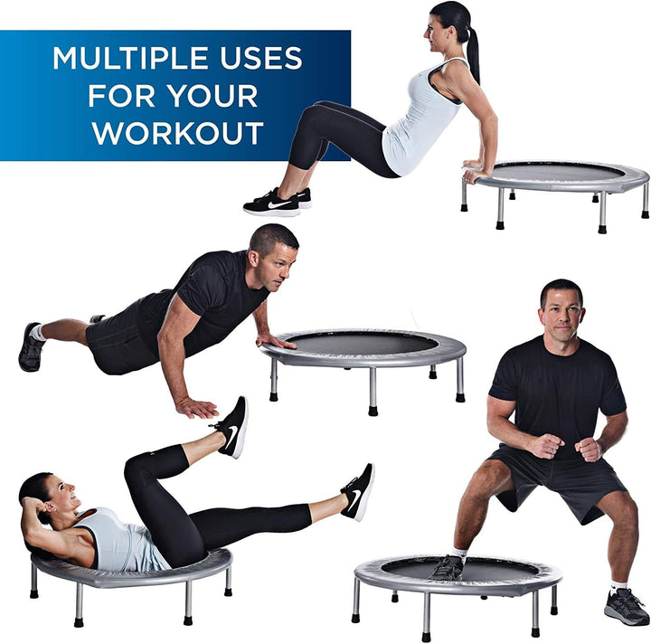 Mini Fitness Trampoline W/Smart Workout App