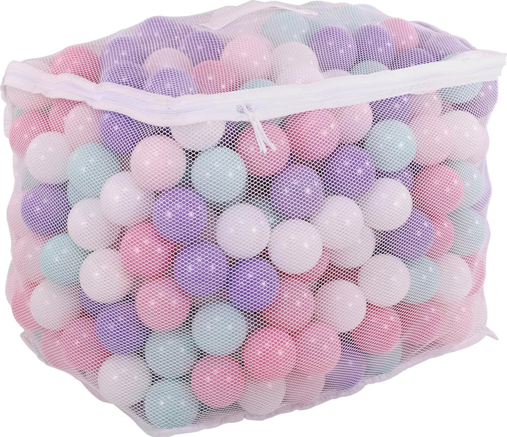 Play Pit Balls, Kids Plastic Toy Balls for Playpen, Bounce House, or Pool