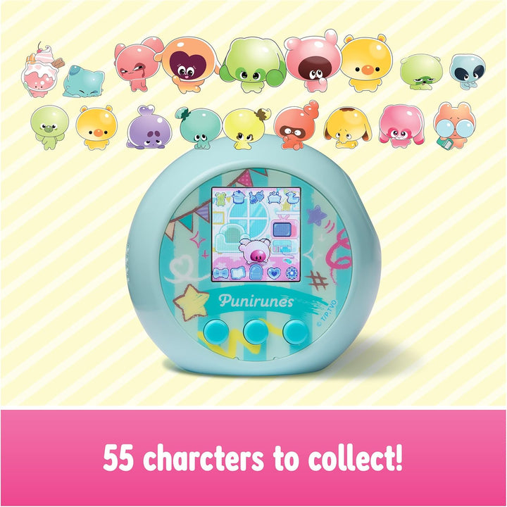 , Interactive Digital Toy with 55 Squishy Characters Inside, Reacts to Touch, Color Display, Kids Toys for Ages 5 and Up