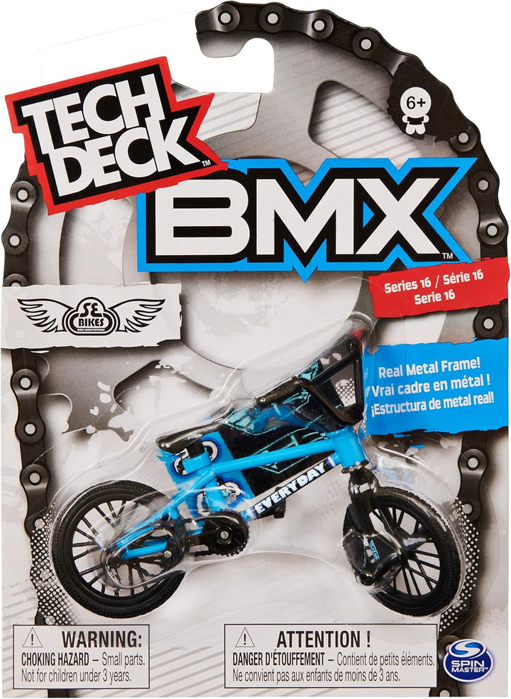 BMX Finger Bike Series 12-Replica Bike Real Metal Frame, Moveable Parts for Flick Tricks Games (Styles Vary)